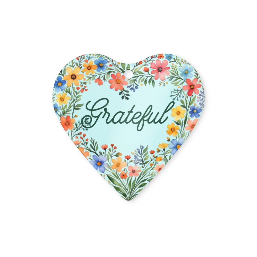 Heart of Gratitude | Acrylic Ornament