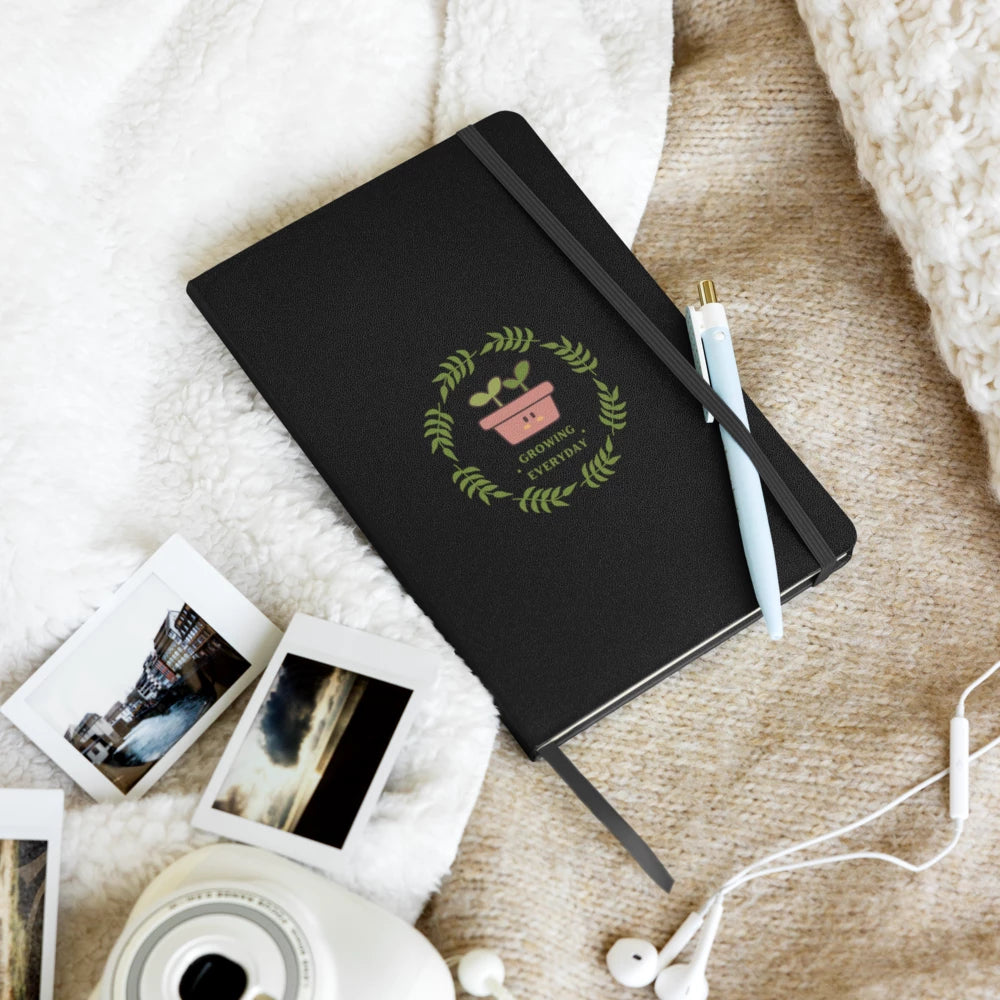 Growing Everyday Hardcover Bound Notebook