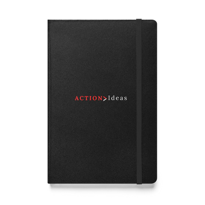 Action > Ideas Hardcover Bound Notebook