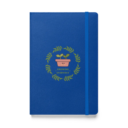 Growing Everyday Hardcover Bound Notebook