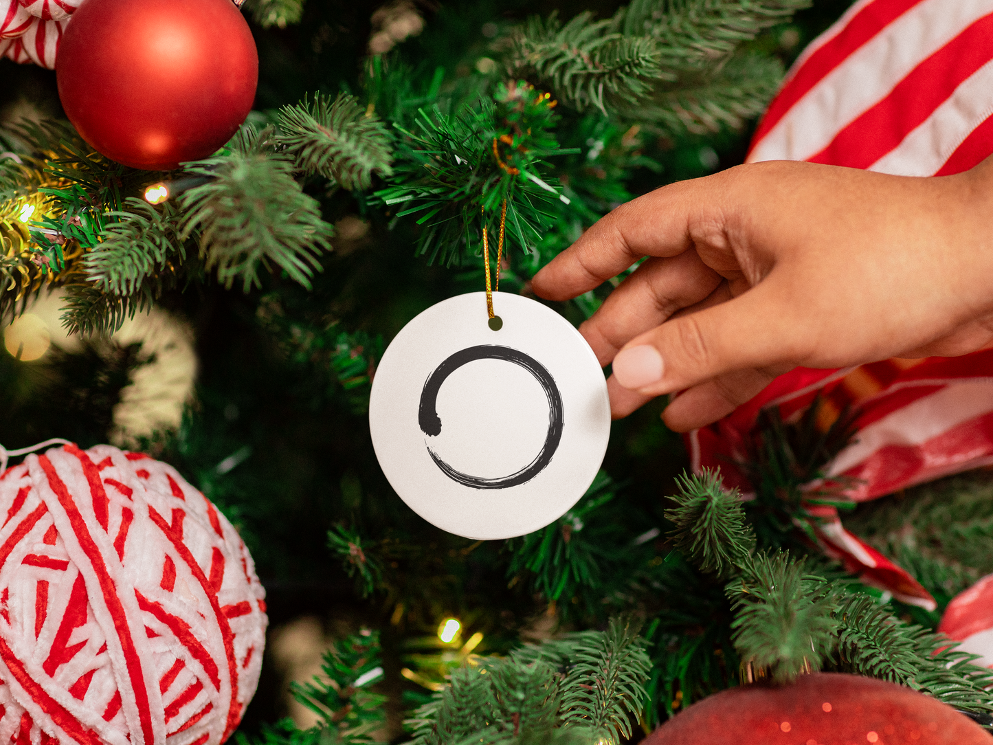 Enso (Zen Circle) | Acrylic Ornament