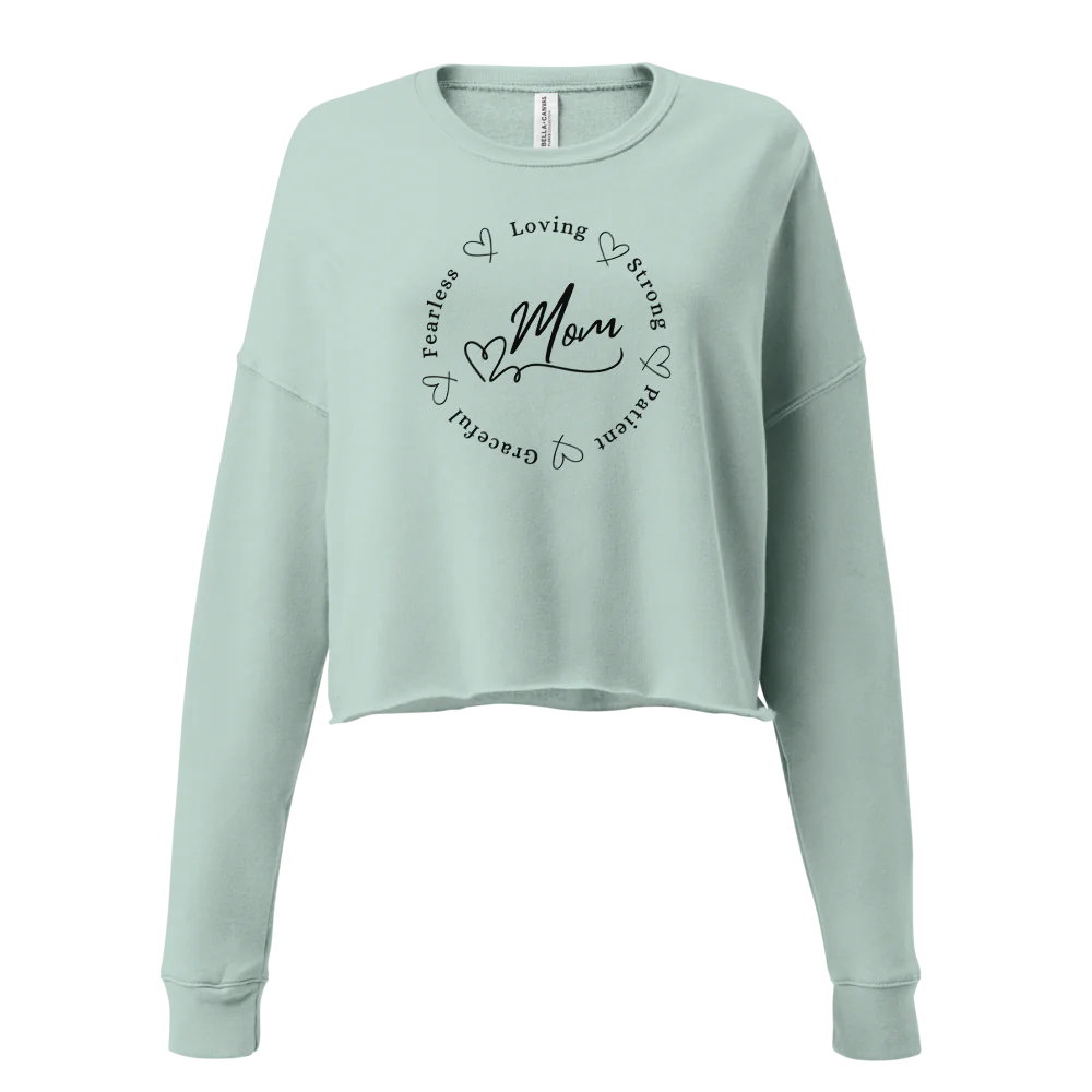 Mom Sweatshirt |Women's Cropped Sweatshirt