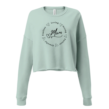 Mom Sweatshirt |Women's Cropped Sweatshirt